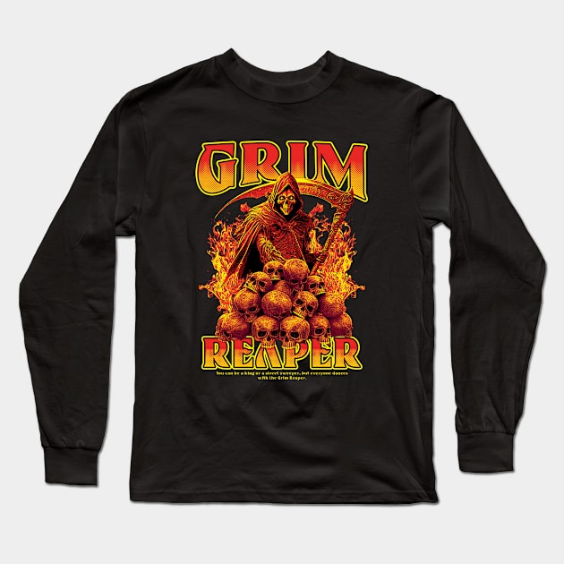 grimreaper Long Sleeve T-Shirt by imkram2x